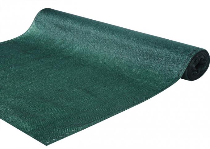 Le tissu vert d'ombre tricoté par chaîne, 30-300 GSM Agricutural cultive le tissu d'écran de Sun