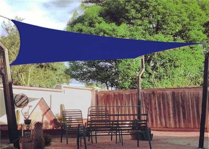 160gsm imperméabilisent le bleu royal de voile d'ombre de jardin pour la densité du patio 300D