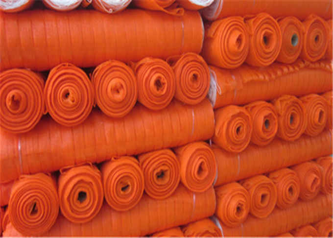 Fabrication en plastique orange portative industrielle de barrière de barrière de maille pour les excavations ouvertes