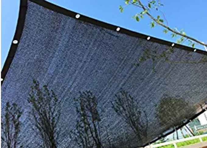 écran agricole tissé noir de ombrage de filet d'ombre du soleil de taux de 60%